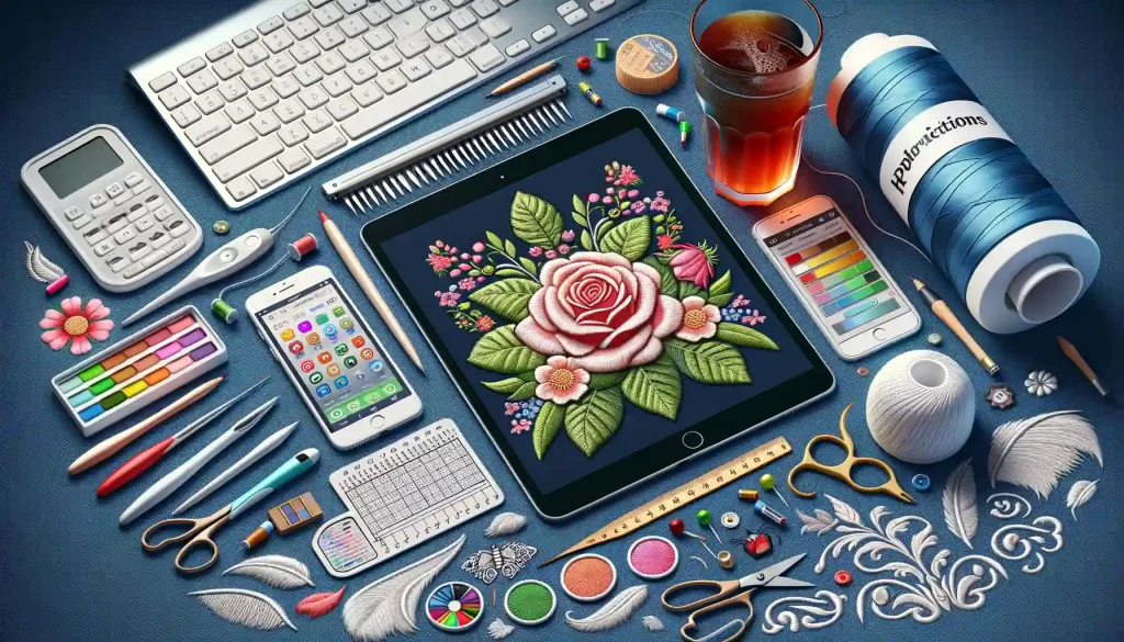 Apps recomendadas para diseño y asistencia en bordado